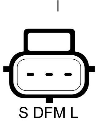 Kintamosios srovės generatorius LUCAS LRA02939