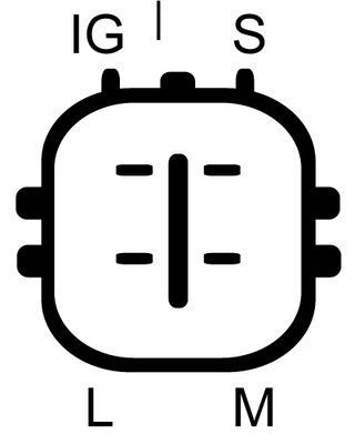 Kintamosios srovės generatorius LUCAS LRA02975