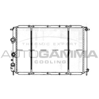 Radiatorius, variklio aušinimas AUTOGAMMA 100905