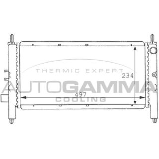 Radiatorius, variklio aušinimas AUTOGAMMA 100919