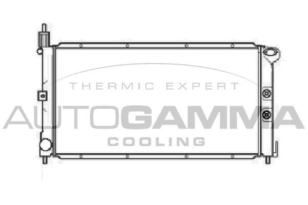 Radiatorius, variklio aušinimas AUTOGAMMA 100921