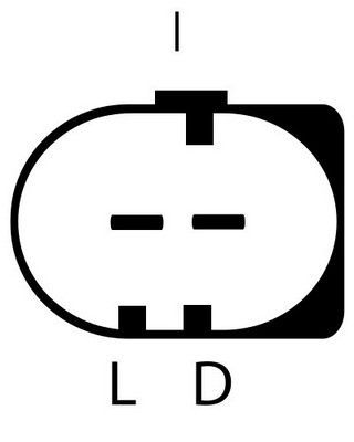 Kintamosios srovės generatorius LUCAS LRA03063