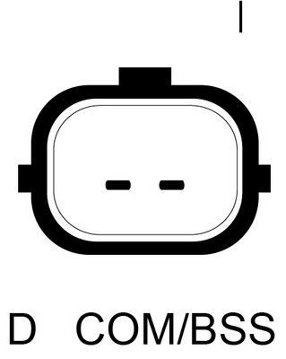 Kintamosios srovės generatorius LUCAS LRA03126