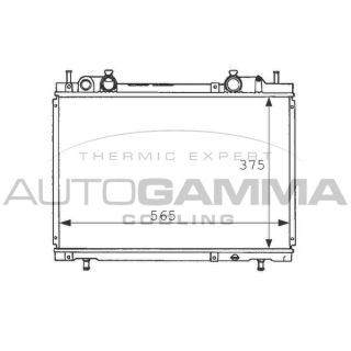 Radiatorius, variklio aušinimas AUTOGAMMA 101162