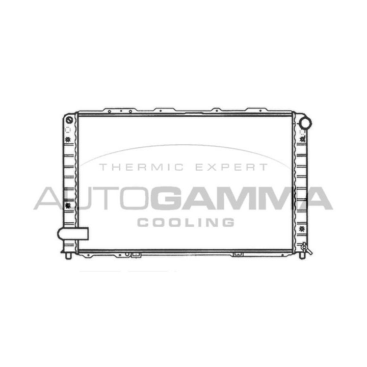 Radiatorius, variklio aušinimas AUTOGAMMA 101214