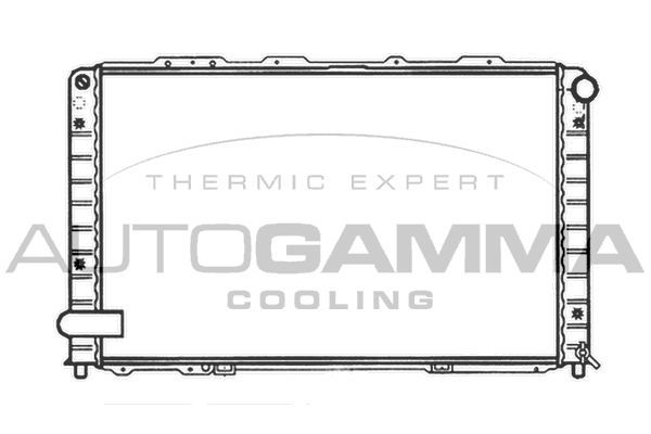 Radiatorius, variklio aušinimas AUTOGAMMA 101214