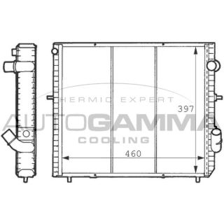 Radiatorius, variklio aušinimas AUTOGAMMA 101239