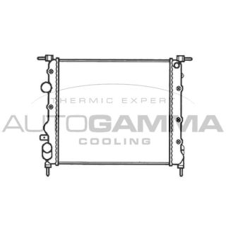 Radiatorius, variklio aušinimas AUTOGAMMA 101240