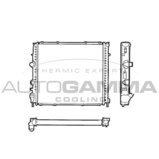 Radiatorius, variklio aušinimas AUTOGAMMA 101246