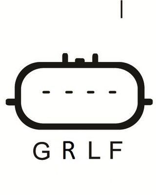 Kintamosios srovės generatorius LUCAS LRA03444