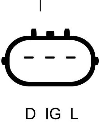 Kintamosios srovės generatorius LUCAS LRA03462