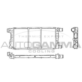 Radiatorius, variklio aušinimas AUTOGAMMA 101296
