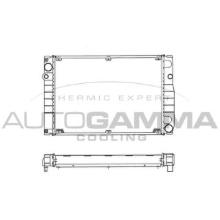 Radiatorius, variklio aušinimas AUTOGAMMA 101300