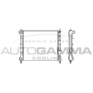 Radiatorius, variklio aušinimas AUTOGAMMA 101402