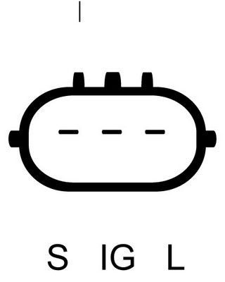 Kintamosios srovės generatorius LUCAS LRA03630