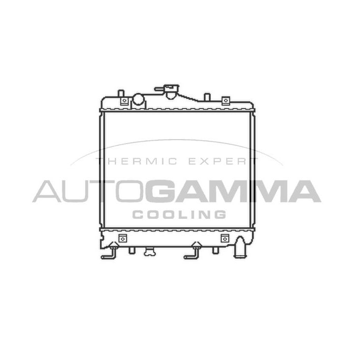 Radiatorius, variklio aušinimas AUTOGAMMA 101431
