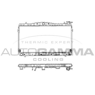 Radiatorius, variklio aušinimas AUTOGAMMA 101444