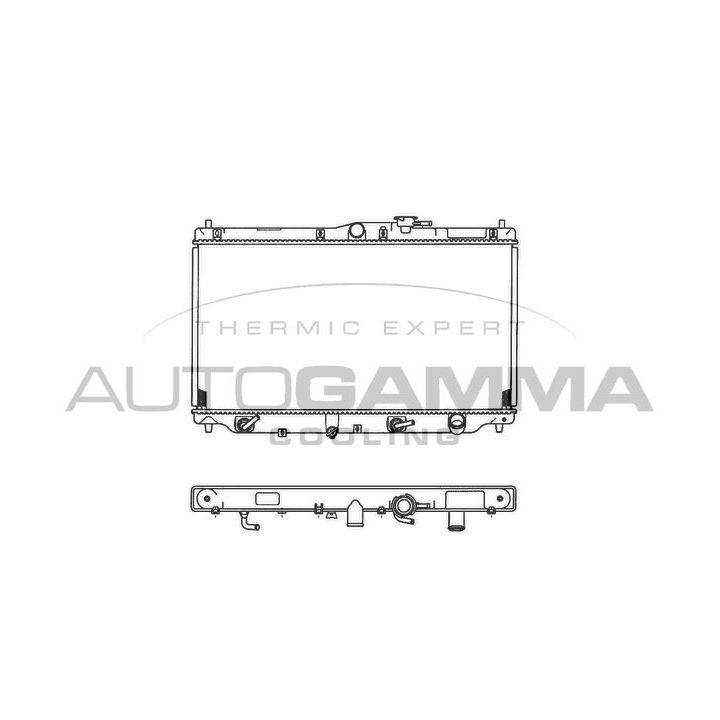 Radiatorius, variklio aušinimas AUTOGAMMA 101993