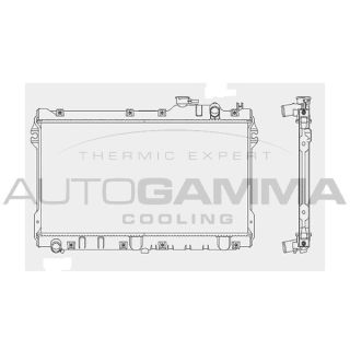 Radiatorius, variklio aušinimas AUTOGAMMA 101998