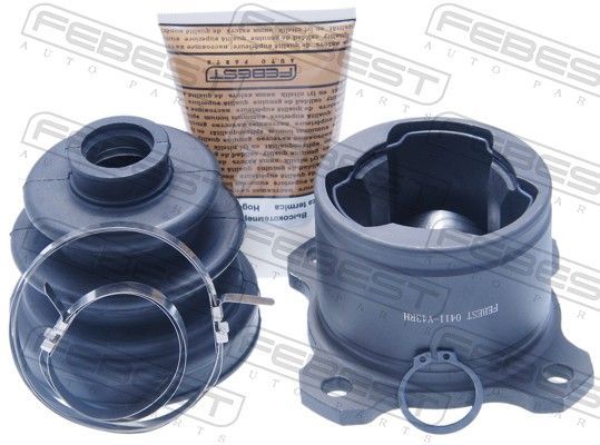 Jungčių komplektas, kardaninis velenas FEBEST 0411-V43RH