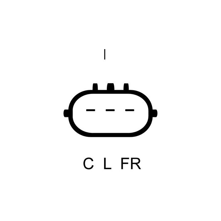 Kintamosios srovės generatorius LUCAS LRA03844