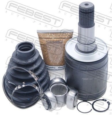 Jungčių komplektas, kardaninis velenas FEBEST 0411-V97LH