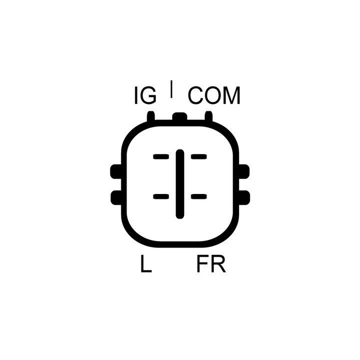 Kintamosios srovės generatorius LUCAS LRA03883