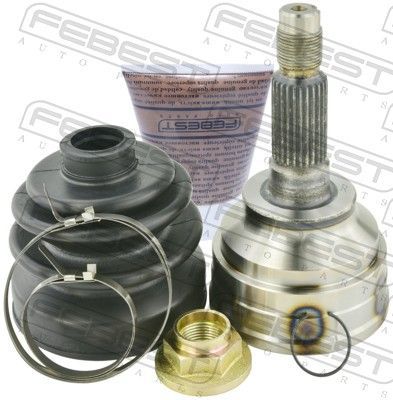Jungčių komplektas, kardaninis velenas FEBEST 0510-006