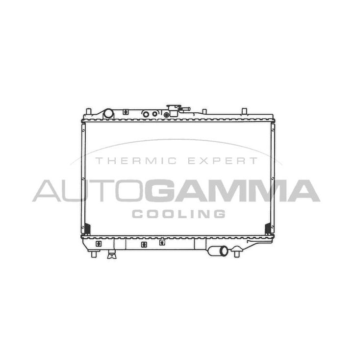Radiatorius, variklio aušinimas AUTOGAMMA 102135