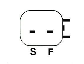 Kintamosios srovės generatorius LUCAS LRA03970