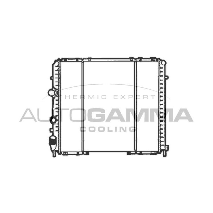 Radiatorius, variklio aušinimas AUTOGAMMA 102282