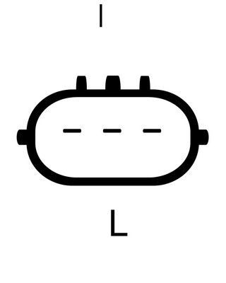 Kintamosios srovės generatorius LUCAS LRA04303