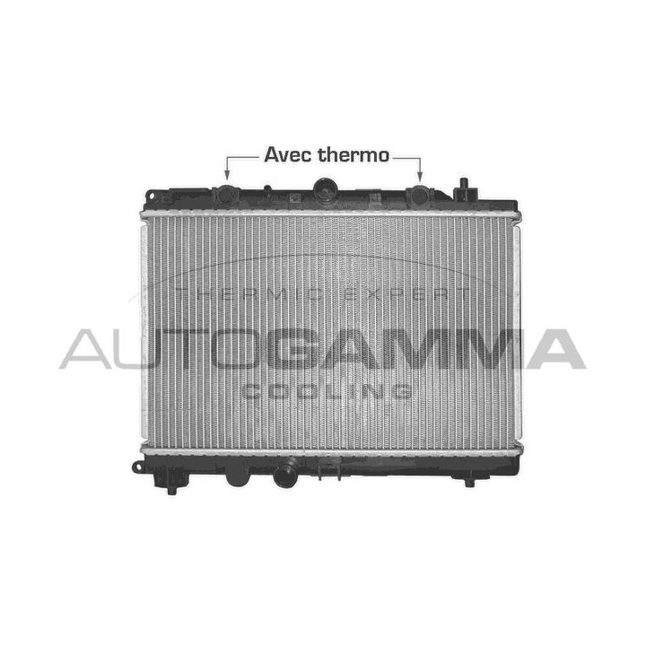 Radiatorius, variklio aušinimas AUTOGAMMA 102946