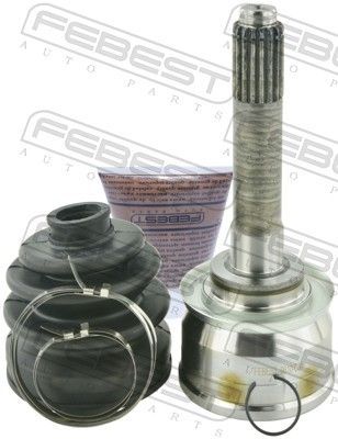 Jungčių komplektas, kardaninis velenas FEBEST 0610-004