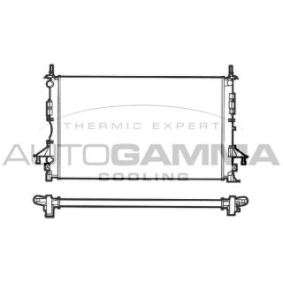Radiatorius, variklio aušinimas AUTOGAMMA 102998