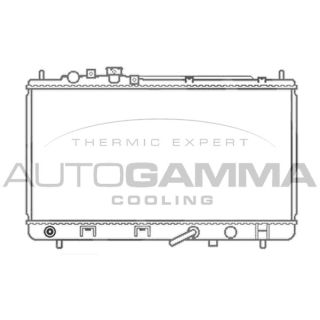 Radiatorius, variklio aušinimas AUTOGAMMA 103057