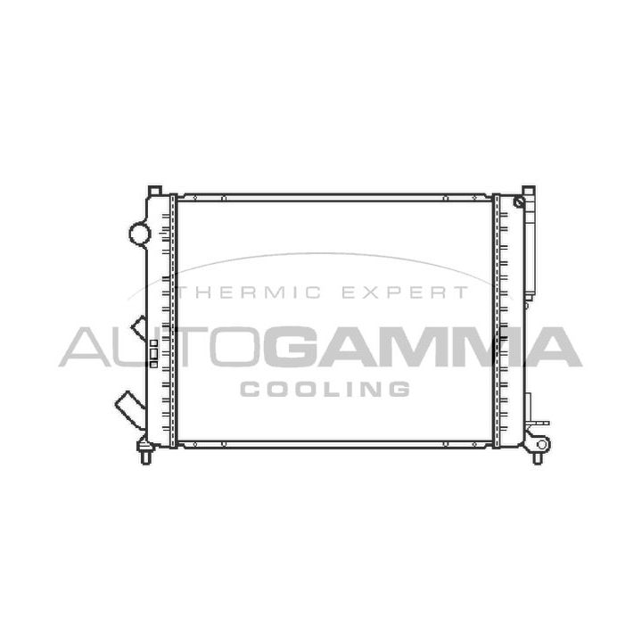 Radiatorius, variklio aušinimas AUTOGAMMA 103066