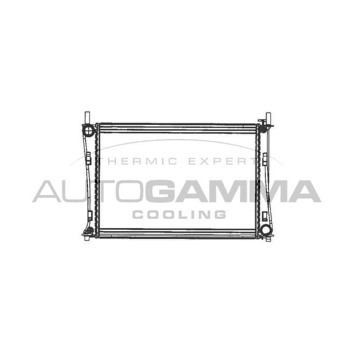 Radiatorius, variklio aušinimas AUTOGAMMA 103072
