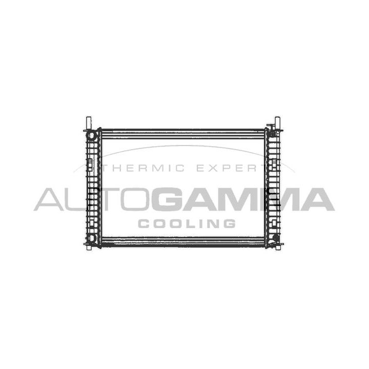 Radiatorius, variklio aušinimas AUTOGAMMA 103073