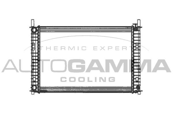 Radiatorius, variklio aušinimas AUTOGAMMA 103073