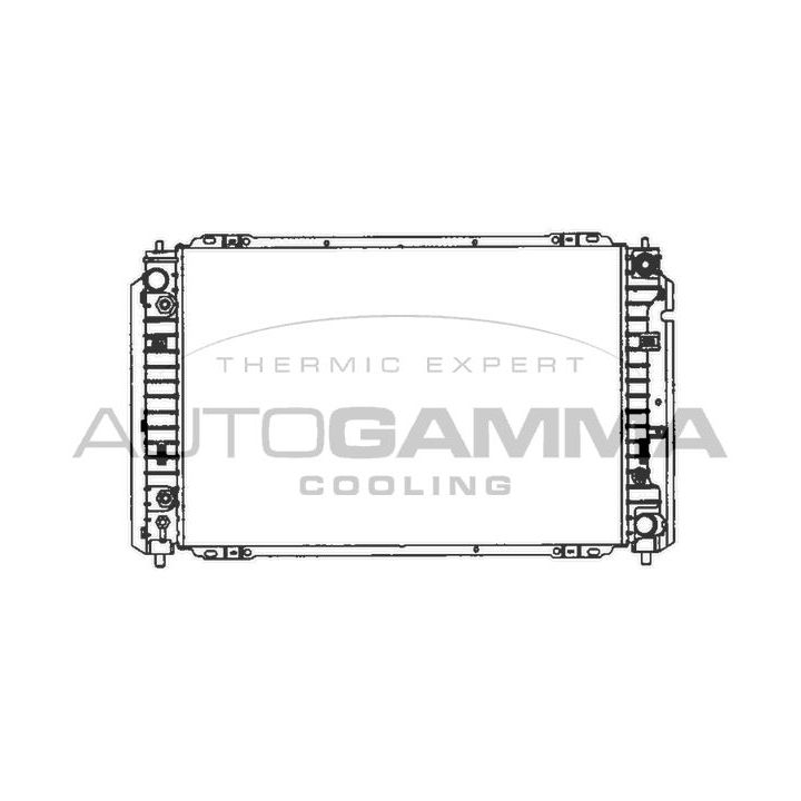 Radiatorius, variklio aušinimas AUTOGAMMA 103075
