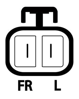 Kintamosios srovės generatorius LUCAS LRA04513