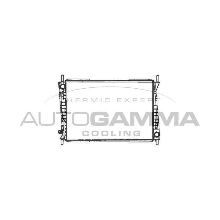 Radiatorius, variklio aušinimas AUTOGAMMA 103078