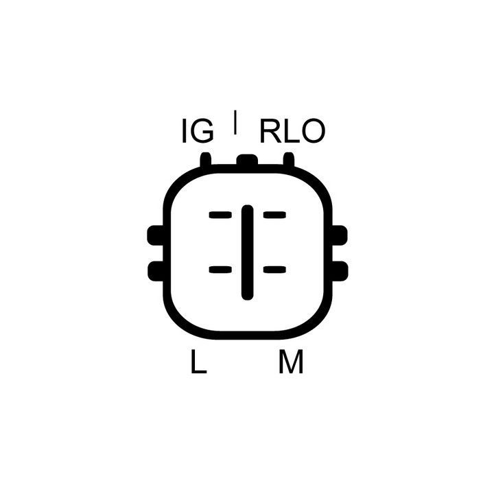 Kintamosios srovės generatorius LUCAS LRA04559