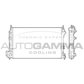 Radiatorius, variklio aušinimas AUTOGAMMA 103238