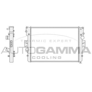 Radiatorius, variklio aušinimas AUTOGAMMA 103332