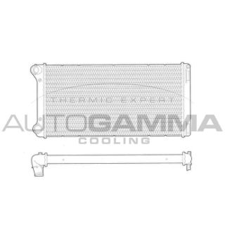 Radiatorius, variklio aušinimas AUTOGAMMA 103358