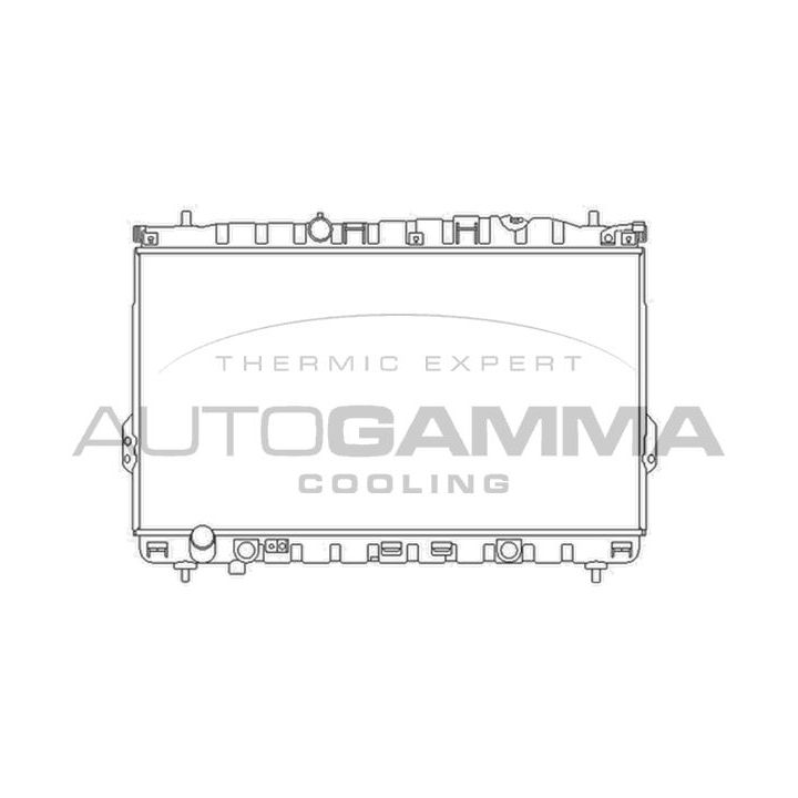 Radiatorius, variklio aušinimas AUTOGAMMA 103362