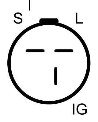 Kintamosios srovės generatorius LUCAS LRB00262