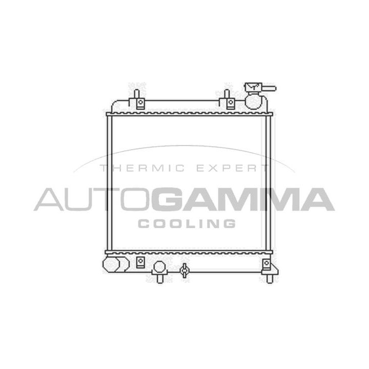 Radiatorius, variklio aušinimas AUTOGAMMA 103436